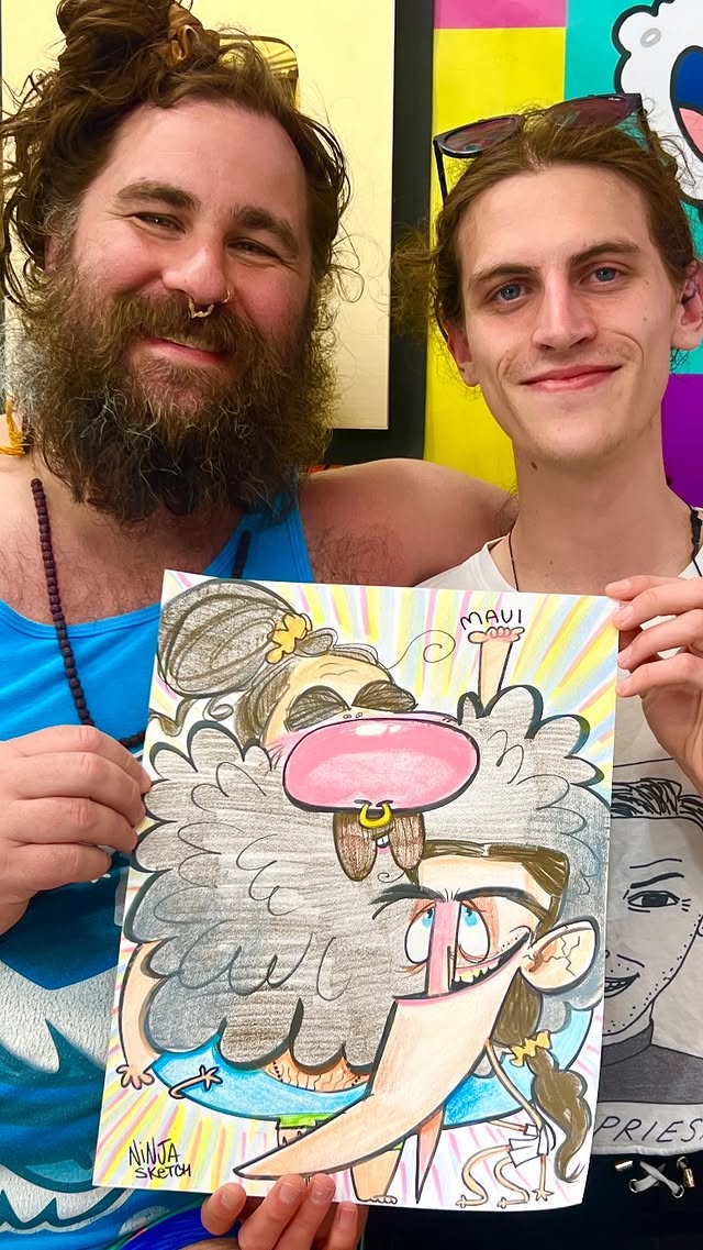 Custom Hand-Drawn Caricature — From Your Photo!