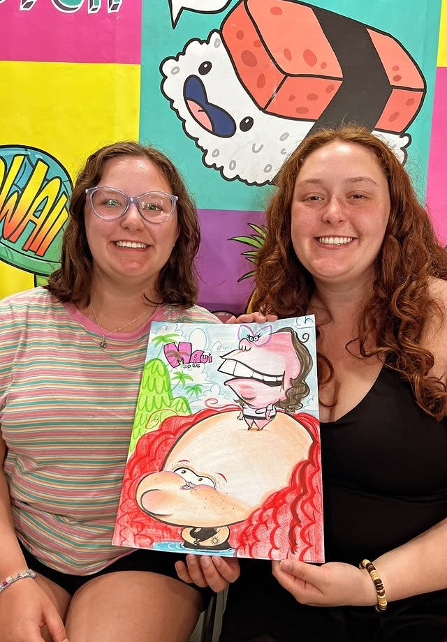 Custom Hand-Drawn Caricature — From Your Photo!