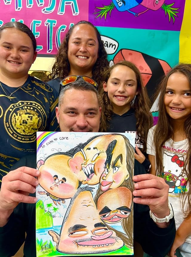 Custom Hand-Drawn Caricature — From Your Photo!