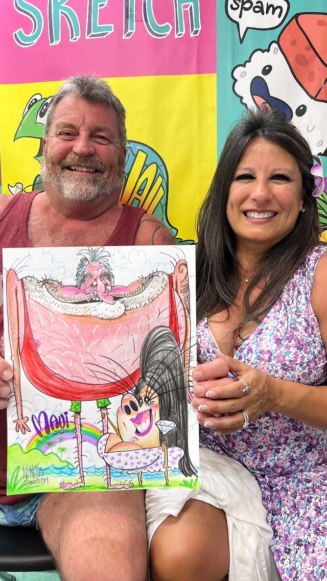 Custom Hand-Drawn Caricature — From Your Photo!