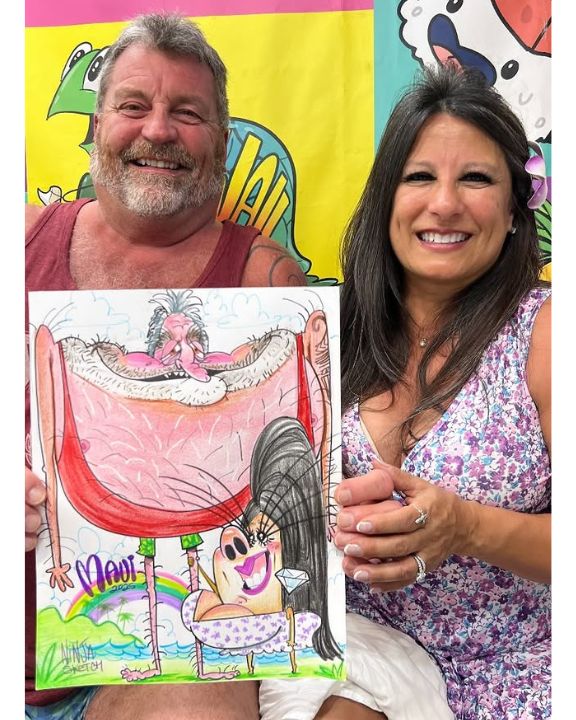 Custom Hand-Drawn Caricature — From Your Photo!