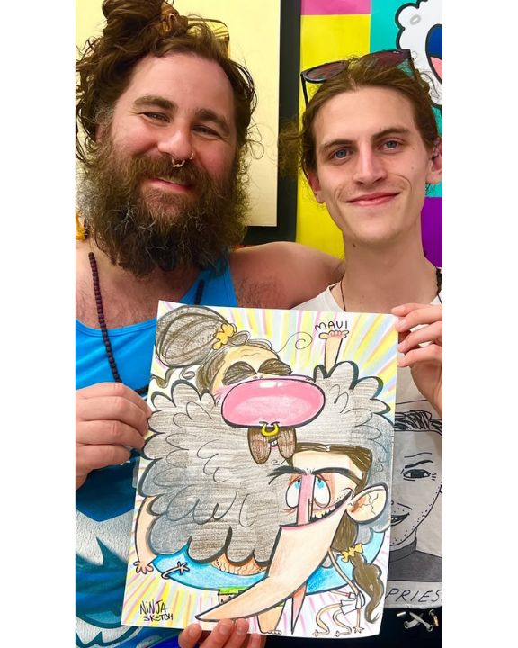 Custom Hand-Drawn Caricature — From Your Photo!