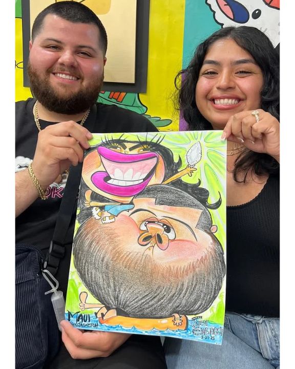 Custom Hand-Drawn Caricature — From Your Photo!