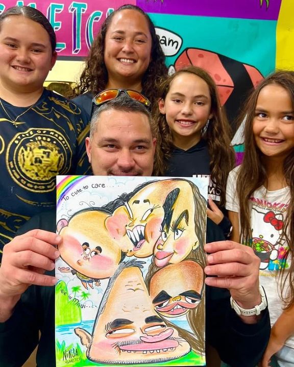 Custom Hand-Drawn Caricature — From Your Photo!