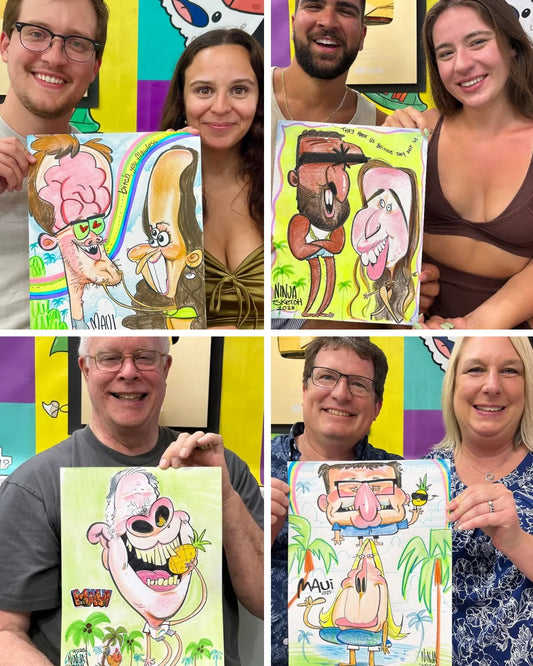 Custom Hand-Drawn Caricature — From Your Photo!